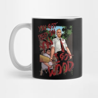 Shaun Of The Dead You Got Red On You Artwork Mug
